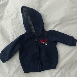 12 months Patriots Zip-Up Hoodie